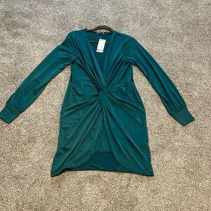 NWT BOOHOO LONG SLEEVE DRESS